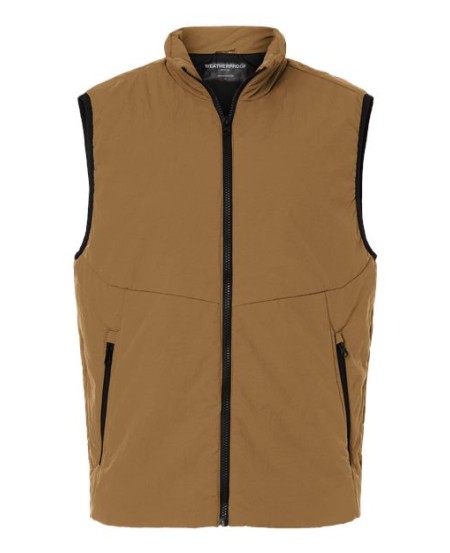 Weatherproof 26714 Men's Commuter Tech Vest – Men's 100% Nylon Vest with Contrast Trim and Polyester Lining | S–3XL