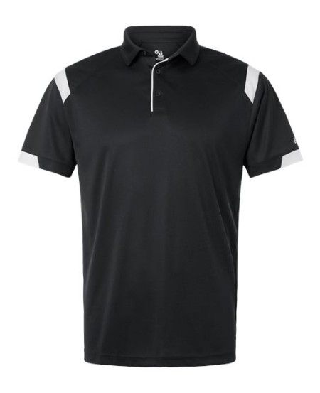 Badger 3350 Unisex On the Rise Polo – 100% Polyester Interlock Moisture-Wicking Polo Shirt | XS–4XL