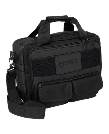 MERET C15 Commander 15L Black Shoulder Bag – Black – 1000D Cordura nylon with water-resistant coat