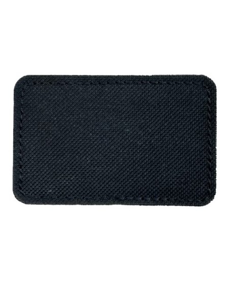 MERET MPBK10 Medium Blank Black Patch - Qty 10 – Black – Patch material (hook-and-loop or sew-on compa