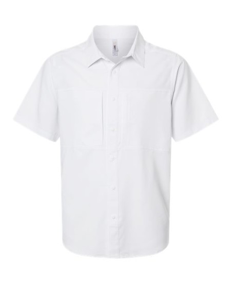 CORE365 CE520 Men's UltraUVP Shoreline Short-Sleeve Staff Shirt – 4 oz. 100% Recycled Polyester Pique | S–5XL