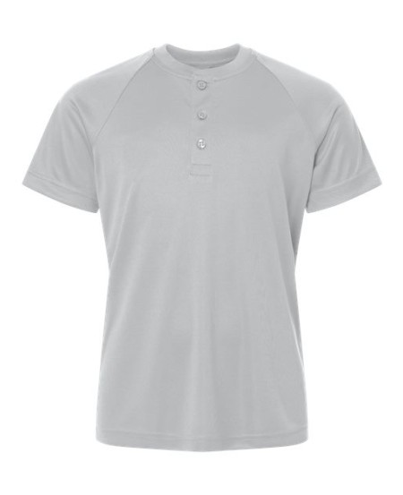 Team 365 TT11HNY Youth Zone Performance Henley – 4 oz. Polyester Athletic Henley | XS–XL