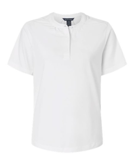 Devon & Jones DG102W Women's Seaton Pebble Textured Polo – 5 oz. 55/40/5 Cotton/Poly/Spandex | XS–3XL