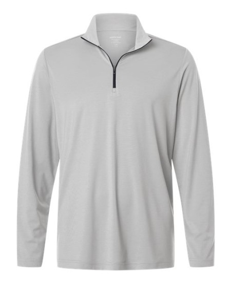 North End NE405 Men's JAQ Stretch Performance Quarter-Zip – 5.3 oz. 69/26/5 Poly/Lyocell/Spandex, Quarter-Zip | New