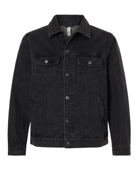 Harriton M75 Unisex Cooper Denim Jacket – 12 oz. 100% Cotton Denim Twill Jacket
