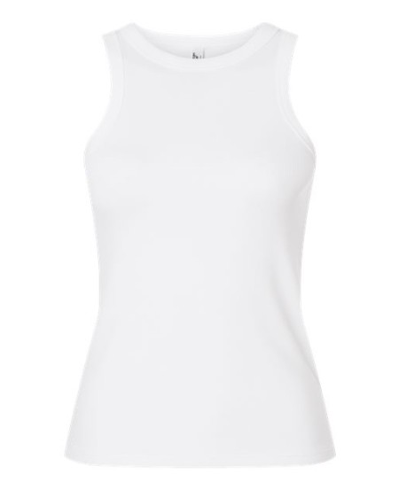 American Apparel BR2101 Women's Baby Rib Tank – 6.5 oz. 96/4 Cotton/Spandex 2x2 Rib Stretch Sleeveless Tank Top | S–2XL