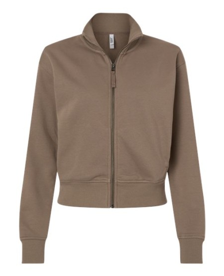 American Apparel FTJ00 Women's French Terry Full-Zip Jacket – 9.4 oz. 85/15 Cotton/Polyester French Terry | S–2XL