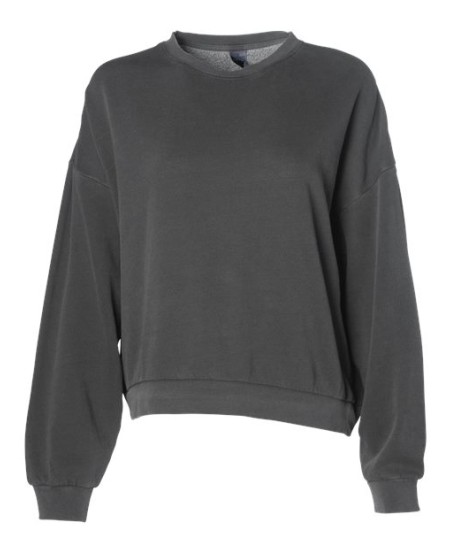 Independent Trading Co. PRM2700 Women’s California Wave Wash Sunday Crewneck Sweatshirt – 7 oz. Women’s Crewneck sweatshirt | XS–2XL