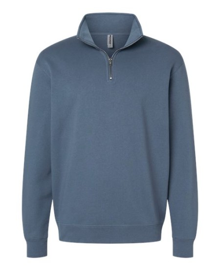 Independent Trading Co. SS4600QZ Unisex Midweight Quarter-Zip Pullover – 8.5 oz. Unisex Quarter-zip pullover | XS–3XL