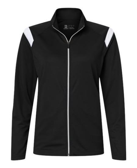 Badger 7925 Women's On The Rise Outercore Warm-Up Jacket – 5 oz. 100% Polyester Interlock Warm-Up Jacket | XS–2XL