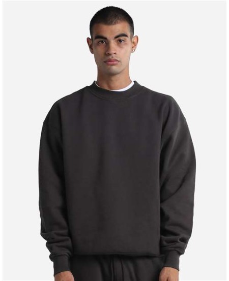 Shaka Wear SHGMC Max Heavy Fleece Garment-Dyed Crewneck - 13.5 oz. 100% Cotton Fleece Shrink-Free OEKO-TEX | S-3XL