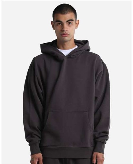 Shaka Wear SHGMH Max Heavy Fleece Garment-Dyed Hoodie - 13.5 oz. 100% USA Cotton No-Drawcord OEKO-TEX | S-3XL
