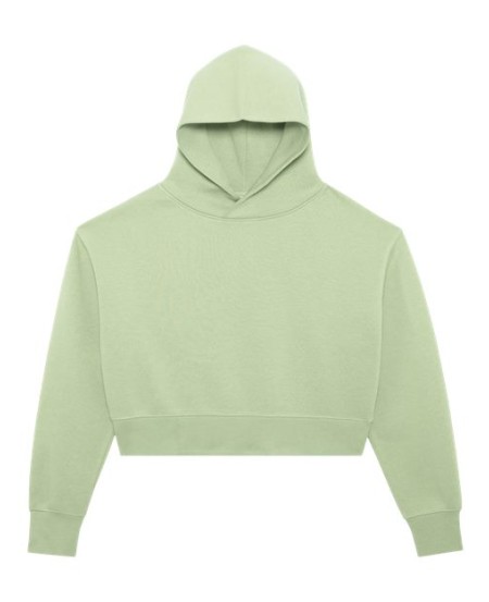 Lane Seven LS88001 Women's Relaxed Cropped Hoodie – 9.5 oz. 320 GSM 80/20 Combed Cotton/Recycled Poly | Lycra Rib | XS–3X