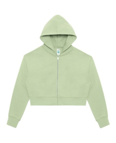 Lane Seven LS88003 Women's Relaxed Cropped Full-Zip Hoodie – 9.5 oz. 320 GSM | YKK #5 Auto-Lock Zipper | XS–3X