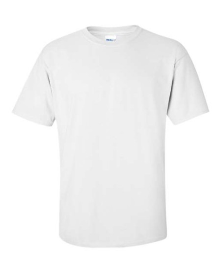 Gildan 2000 Unisex Ultra Cotton® T-Shirt – 6 oz. 100% US Cotton 18 Singles | Classic Fit | Rib Collar | Taped Neck & Shoulders | US Cotton Trust Protocol | OEKO-TEX