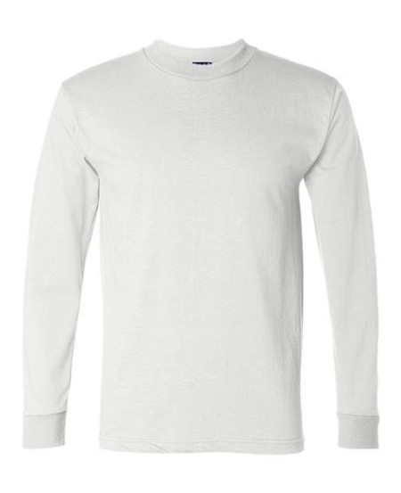 Bayside 2955 Unisex Union-Made Long Sleeve T-Shirt – 6.1 oz. 100% Cotton Union & USA-Made LS Tee | S–4XL