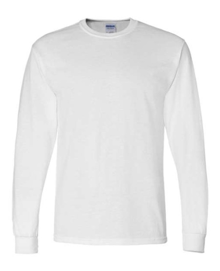 Gildan 8400 Unisex DryBlend® 50/50 Long Sleeve T-Shirt – 5.6 oz. 50/50 Cotton/Polyester | DryBlend® Moisture-Wicking | Seamless Collar | Taped Neck & Shoulders | Long Sleeve | US Cotton Trust