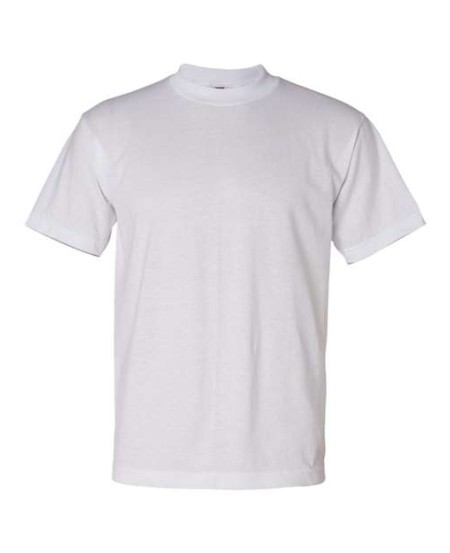 Bayside 1701 Unisex USA-Made 50/50 T-Shirt – 5.4 oz. 50/50 Cotton/Poly Short-Sleeve Tee | S–5XL