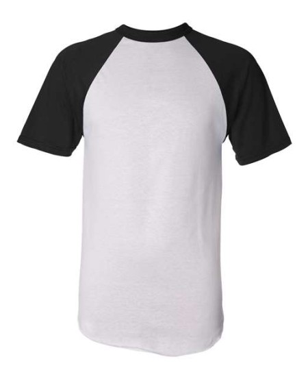 Augusta Sportswear 423 Unisex Raglan Baseball Jersey – 4.8 oz. 50/50 Cotton/Poly Knit | S–3XL