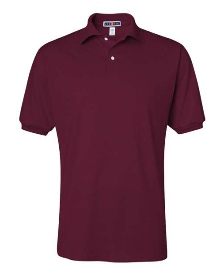 JERZEES 437MSR Men's SpotShield 50/50 Polo – 5.4 oz. Men's polo shirt | S–4XL
