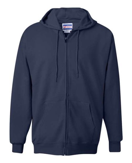 Hanes F280 Ultimate Cotton Full-Zip Hooded Sweatshirt – Unisex 10 oz. 90/10 Cotton/Poly Full-Zip Hoodie