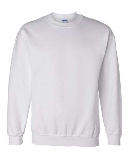 Gildan 12000 Unisex DryBlend® Crewneck Sweatshirt – 9 oz. 50/50 Cotton/Polyester | DryBlend® Moisture-Wicking | Air-Jet Spun Yarn | 1x1 Rib with Spandex | Heat Transfer Label