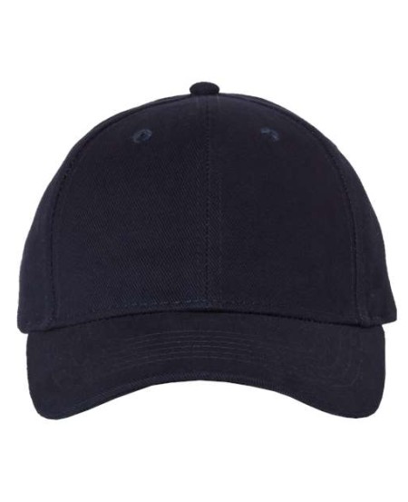 Valucap 9910 Heavy Brushed Twill Structured Cap – 100% Heavy Brushed Cotton Twill Structured Mid-Profile Buckle Cap
