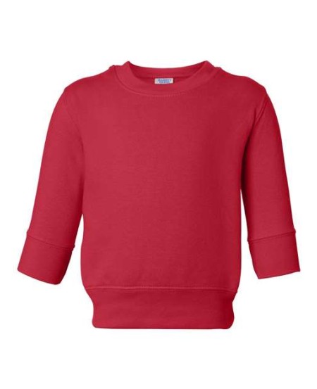 Rabbit Skins 3417 Infant Crewneck Fleece Sweatshirt – 7.5 oz. 60/40 Cotton/Poly Fleece | 6M–18M