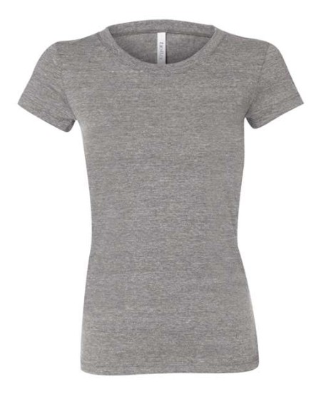 BELLA CANVAS 8413 Women's Triblend Tee – 3.8 oz. 50/25/25 Poly/Airlume Cotton/Rayon Women's Triblend Short-Sleeve Tee | Semi-Relaxed Fit