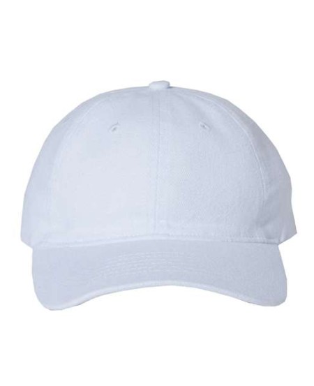 Valucap 9610 Heavy Brushed Twill Unstructured Cap – 100% Heavy Brushed Cotton Twill Low-Profile Buckle Cap