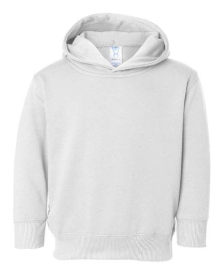 Rabbit Skins 3326 Toddler Pullover Fleece Hoodie – 7.5 oz. 60/40 Cotton/Poly | 2T–5/6