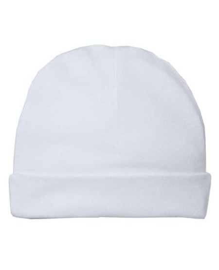 Rabbit Skins 4451 Infant Baby Rib Beanie – 5 oz. 100% CRSC 1x1 Baby Rib 2-Ply | One Size
