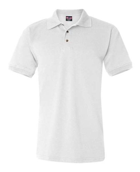 Bayside 1000 Unisex USA-Made Polo – 6.2 oz. 100% Combed Cotton Piqué Polo with Wood-Tone Buttons | XS–4XL