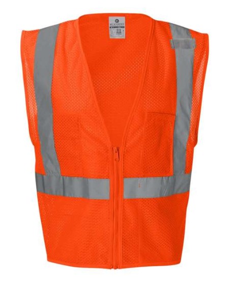 Kishigo 1085-1086 Unisex Ultra-Cool Mesh Work Work Vest with Pockets – Unisex safety vest | S–5XL | ANSI/ISEA 107-2015/2020 Type R Class 2