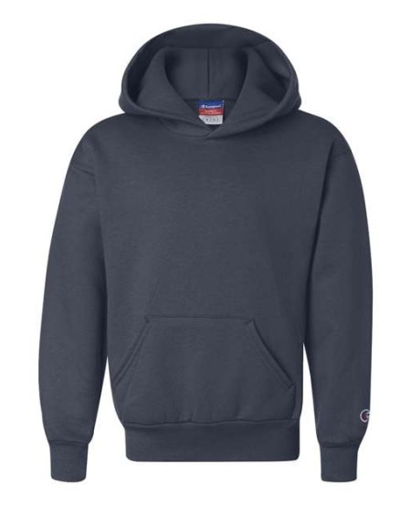 Champion S790 Youth Powerblend® Hooded Sweatshirt – 9 oz. 50/50 Cotton/Polyester Youth Pullover Hoodie | S–XL