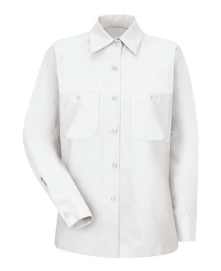Red Kap SP13 Women's Industrial Work Shirt – 4.25 oz. 65/35 Poly/Cotton, Six-Button Gripper, Touchtex | Multiple Colors