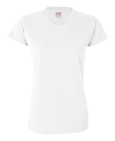 Bayside 3325 Women's USA-Made T-Shirt – 6.1 oz. 100% Cotton Heavyweight Women's Crew Tee | S–2XL