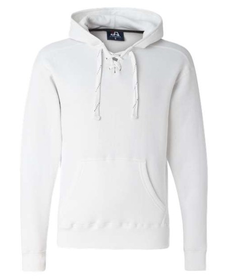 J. America 8830 Men's Sport Lace Hooded Sweatshirt – 10 oz. Men's pullover hoodie | XXS–3XL