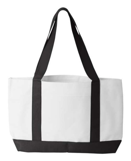 Liberty Bags 7002 P&O Cruiser Tote – 600D polyester | 18.5
