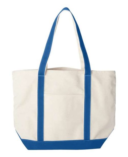 Liberty Bags 8872 Carmel Classic XL Cotton Canvas Resort Tote – 16 oz./yd², 100% heavyweight cotton canvas | 21.5