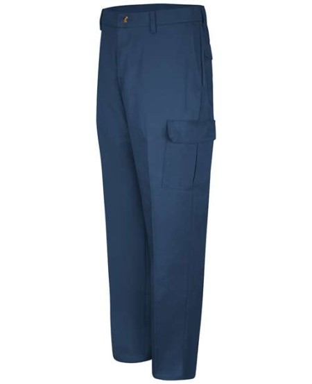 Red Kap PC76 Men's Cargo Pants – 8 oz. 100% Cotton Wrinkle-Resistant Twill, 6 Pockets | Multiple Colors