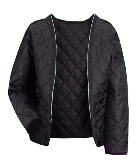 Red Kap LN30 Unisex Zip-In/Zip-Out Jacket Liner – 4.5 oz. 100% Nylon Quilted, Inside Patch Pocket | S–3XL