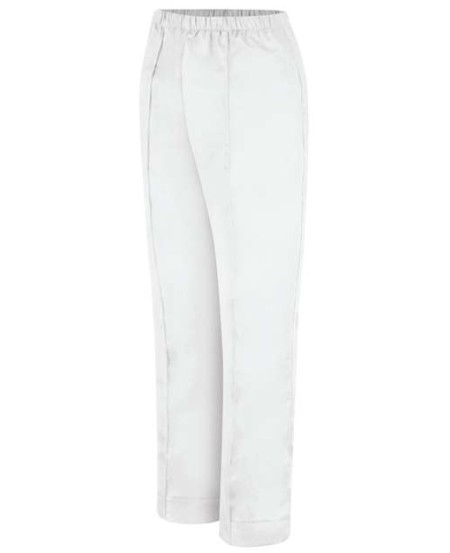 Red Kap PP73 Women's Poplin Pants – 80/20 Poly/Cotton Poplin, Full Elastic Waistband, Two Side Pockets