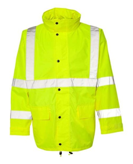 Kishigo RW110-111 Unisex Economy Full Rainsuit – Unisex Full Rainsuit (Jacket + Pants Set) | S/M–4/5XL (dual sizes) | Jacket: ANSI/ISEA 107-2015/2020 Type R Class 3 | Pants: ANSI/ISEA 107-2015/2020 Ty