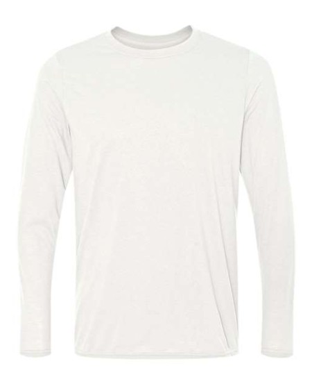 Gildan 42400 Unisex Performance® Long Sleeve T-Shirt – 5 oz. 100% Polyester | Moisture-Wicking | Odor Control | Snag-Resistance | Long Sleeve | Taped Neck & Shoulders | OEKO-TEX