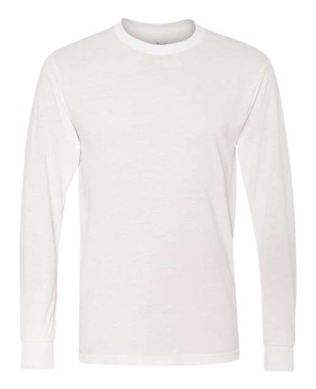 JERZEES 21MLR Unisex Dri-Power Performance Long Sleeve T-Shirt – 5.3 oz. Unisex long sleeve T-shirt | S–3XL