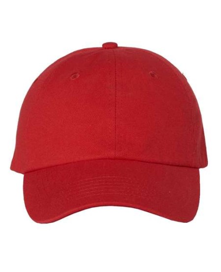 Valucap VC350 Bio-Washed Chino Twill Cap – 100% Cotton Bio-Washed Unstructured Low-Profile