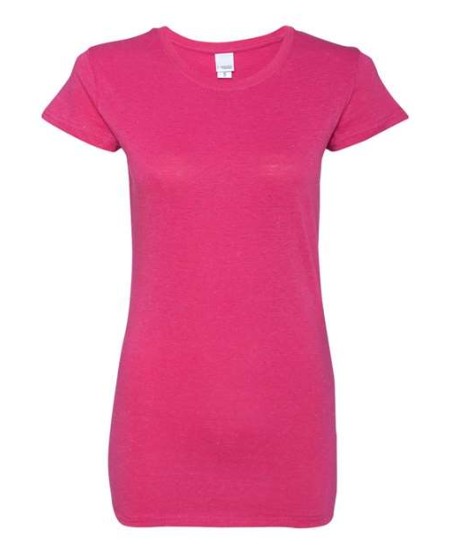 J. America 8138 Women’s Glitter T-Shirt – 3.2 oz. Women’s Short-sleeve T-shirt | XS–2XL