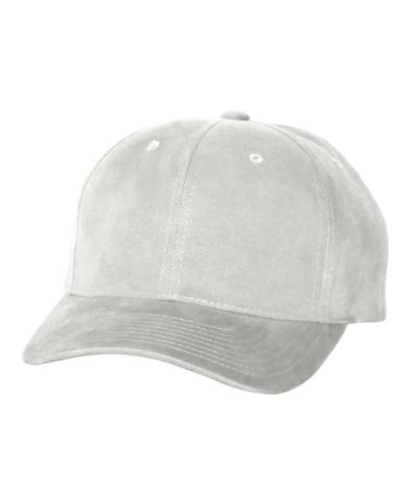 YP Classics 6363V Structured Brushed Twill Cap – 100% Brushed Cotton Twill Mid-Profile Hook-and-Loop