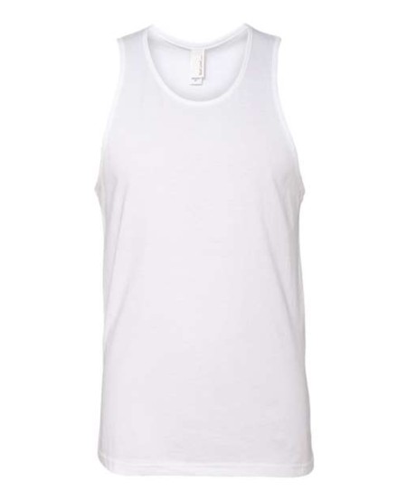 Next Level 3633 Men's Cotton Muscle Tank – 4.3 oz. Combed Ring-Spun Cotton Scoop Neck Sleeveless Tee | XS–2XL